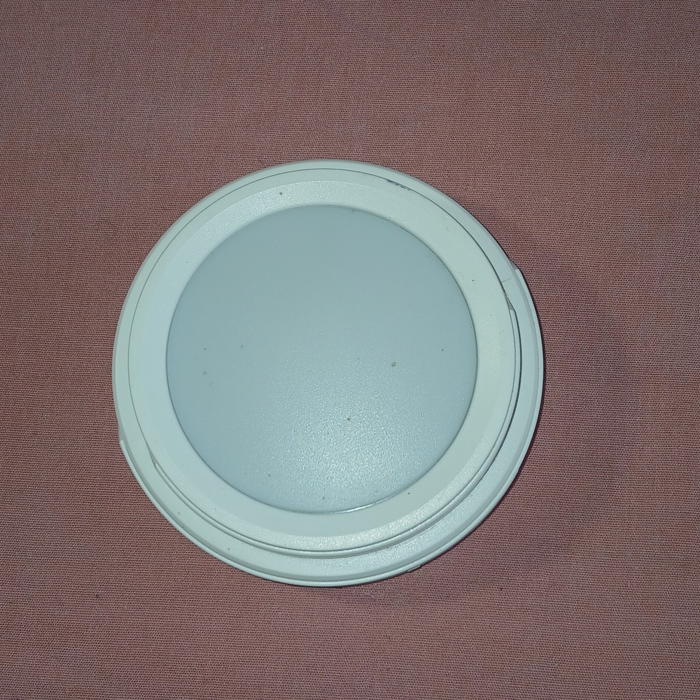 White Circular Ceiling Light Fixture